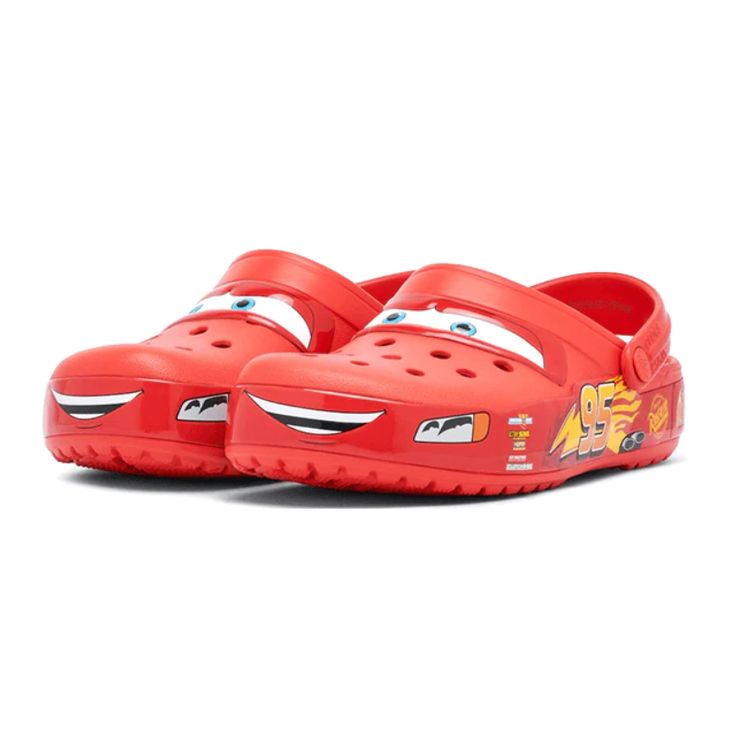 Cars Crocs Rood